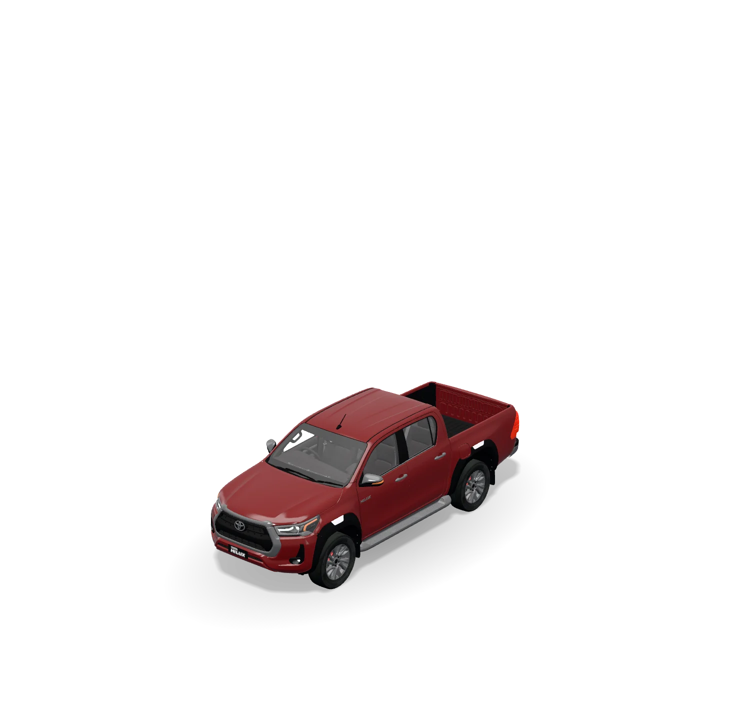 Toyota Hilux montada